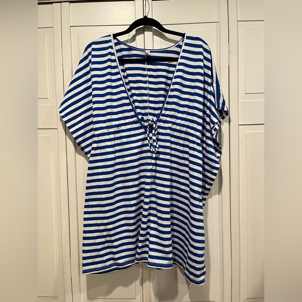 Old navy mini dress/swim coverup size large NWOT